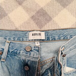 Agolde Classic Light Blue Jeans